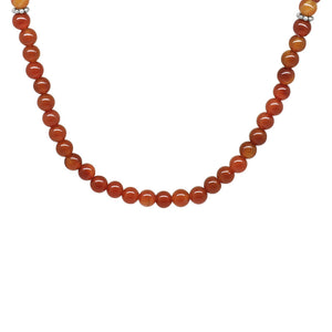 Bracelet,Necklace,Prayer Beads 99 Piece Red Agate Stone  6
