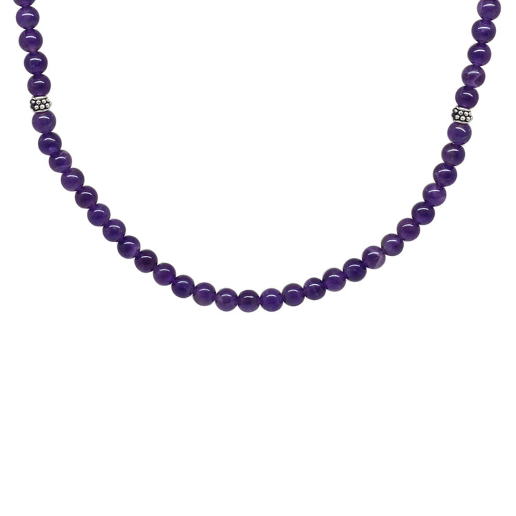 Bracelet,Necklace,Prayer Beads 99 Purple Amethyst Stone  6