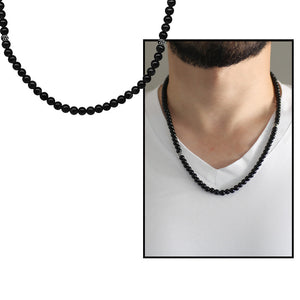 Bracelet,Necklace,Prayer Beads 99 Onyx Natural Stone  4