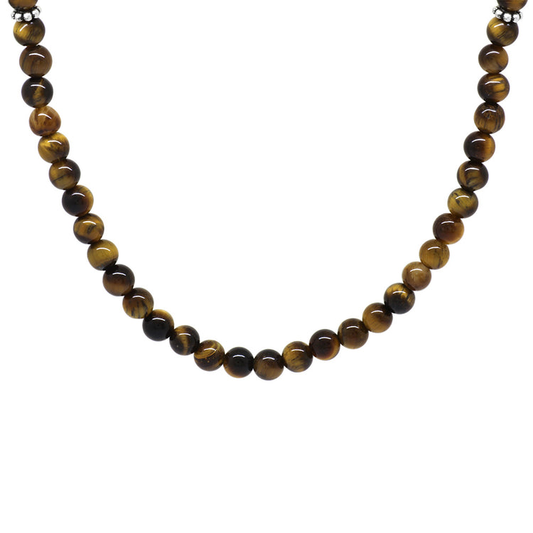 Bracelet - Necklace - Prayer Beads 99 Piece Tiger Eye Natural Stone 
