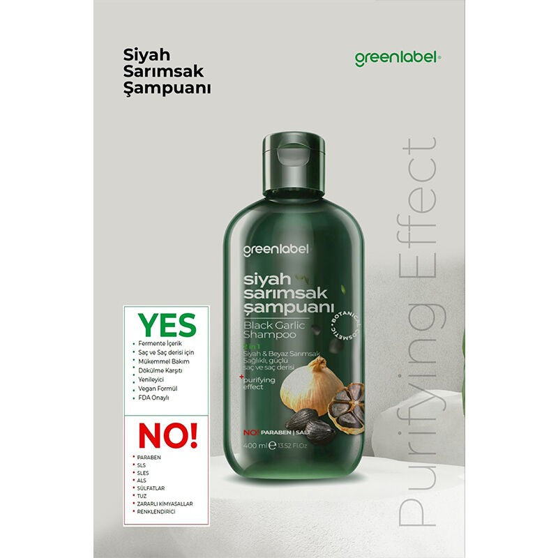 Black Garlic Extract Shampoo 400ML