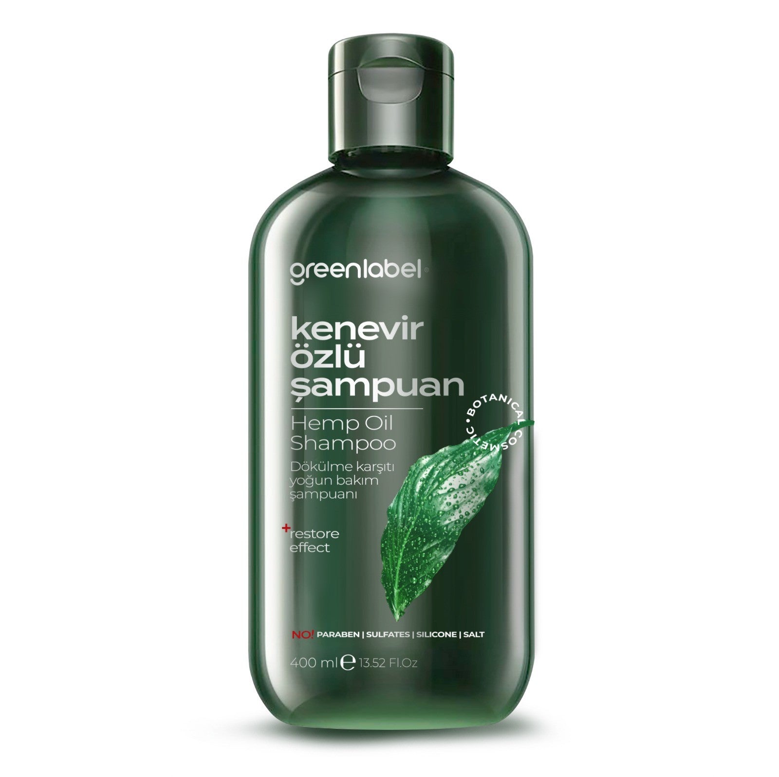 GREENLABEL Hemp Extract Care and Repair Shampoo 400ML 