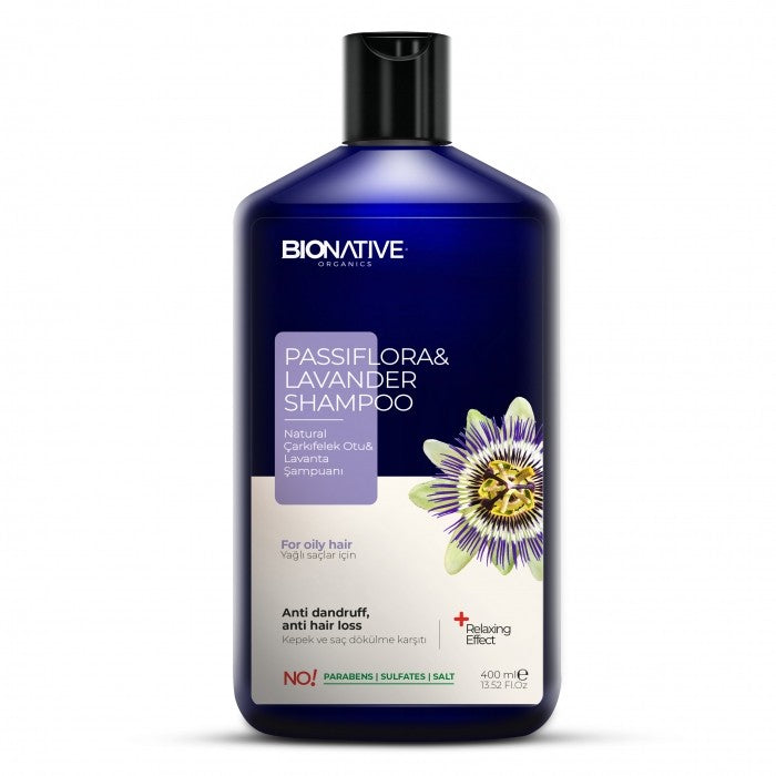 BIONATIVE ORGANICS LAVENDER&Passionflower Shampoo 400 ML
