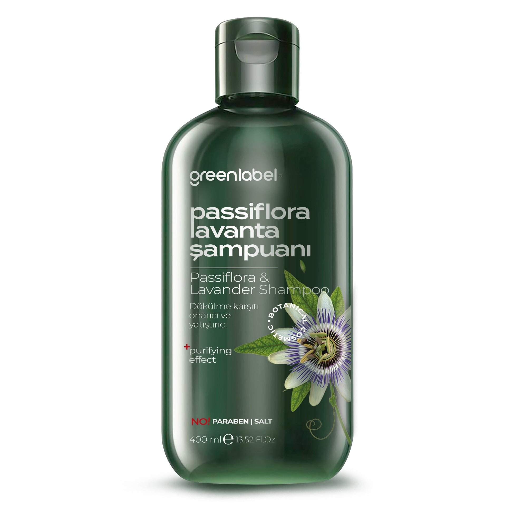 Greenlabel 400ML Passiflora and Lavender Shampoo 