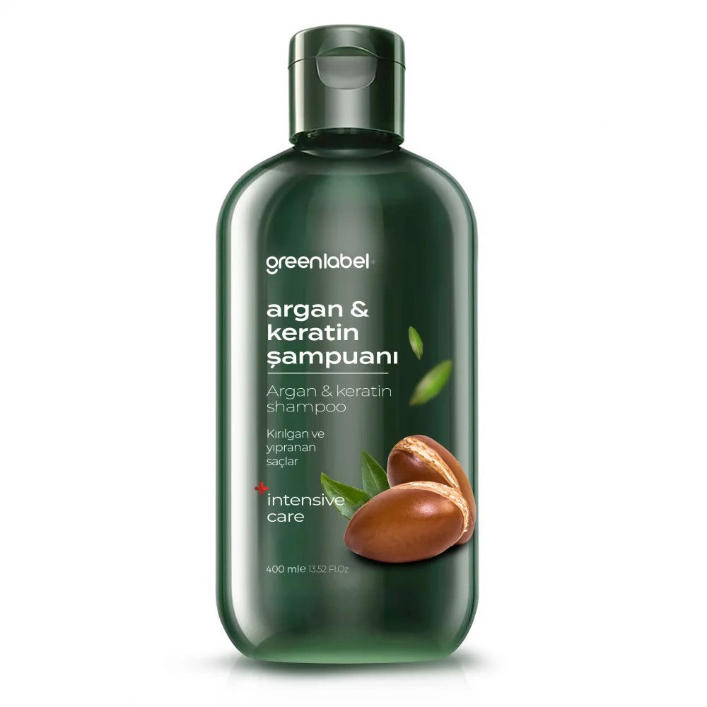 Anti-Dandruff Nourishing and Repairing Shampoo with Argan and Keratin Extract 400ML