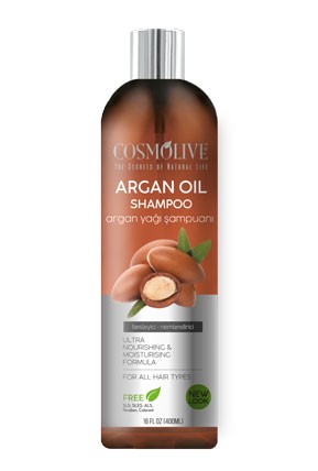 Cosmolive Natural Argan Shampoo 400 ml
