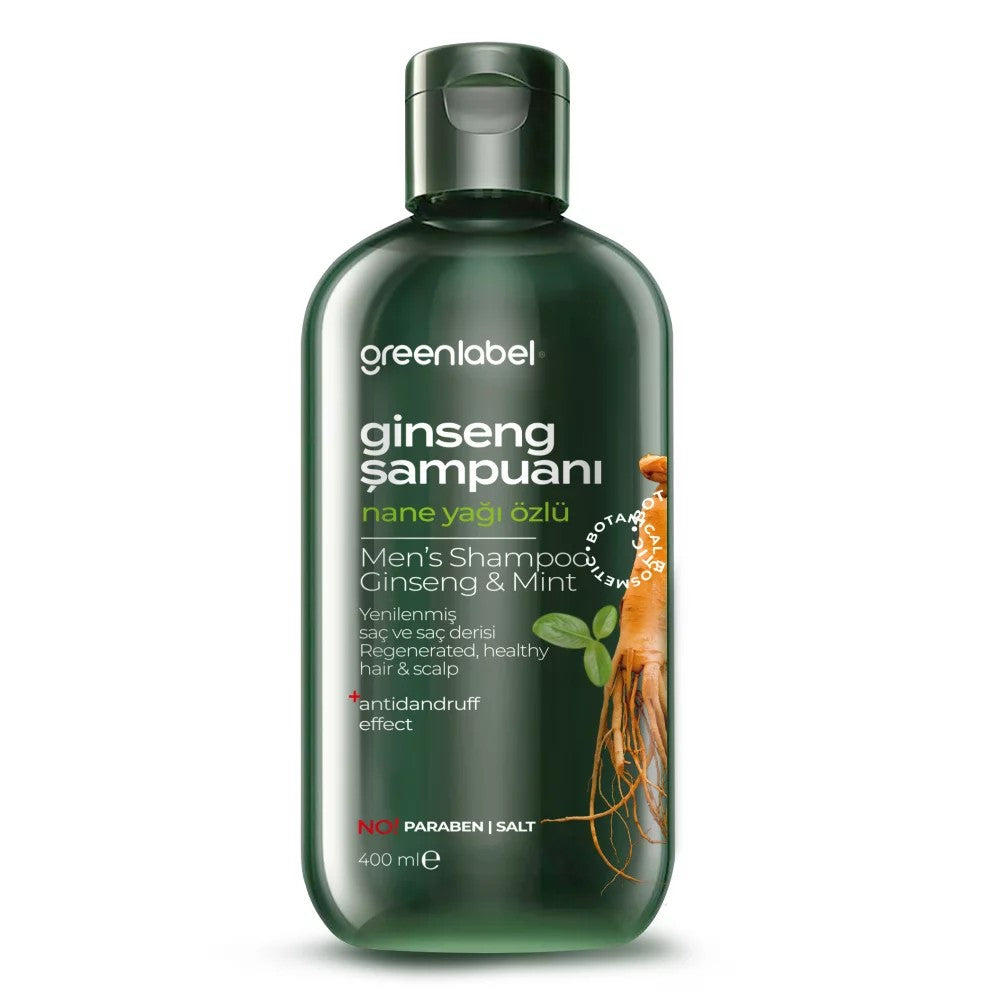 Paraben Care and Repair Shampoo and Mint Extract 400ML 