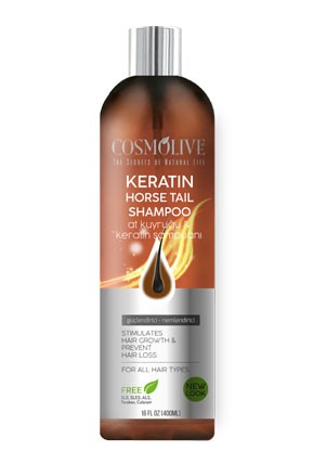 Natural Keratin Shampoo 400 ml