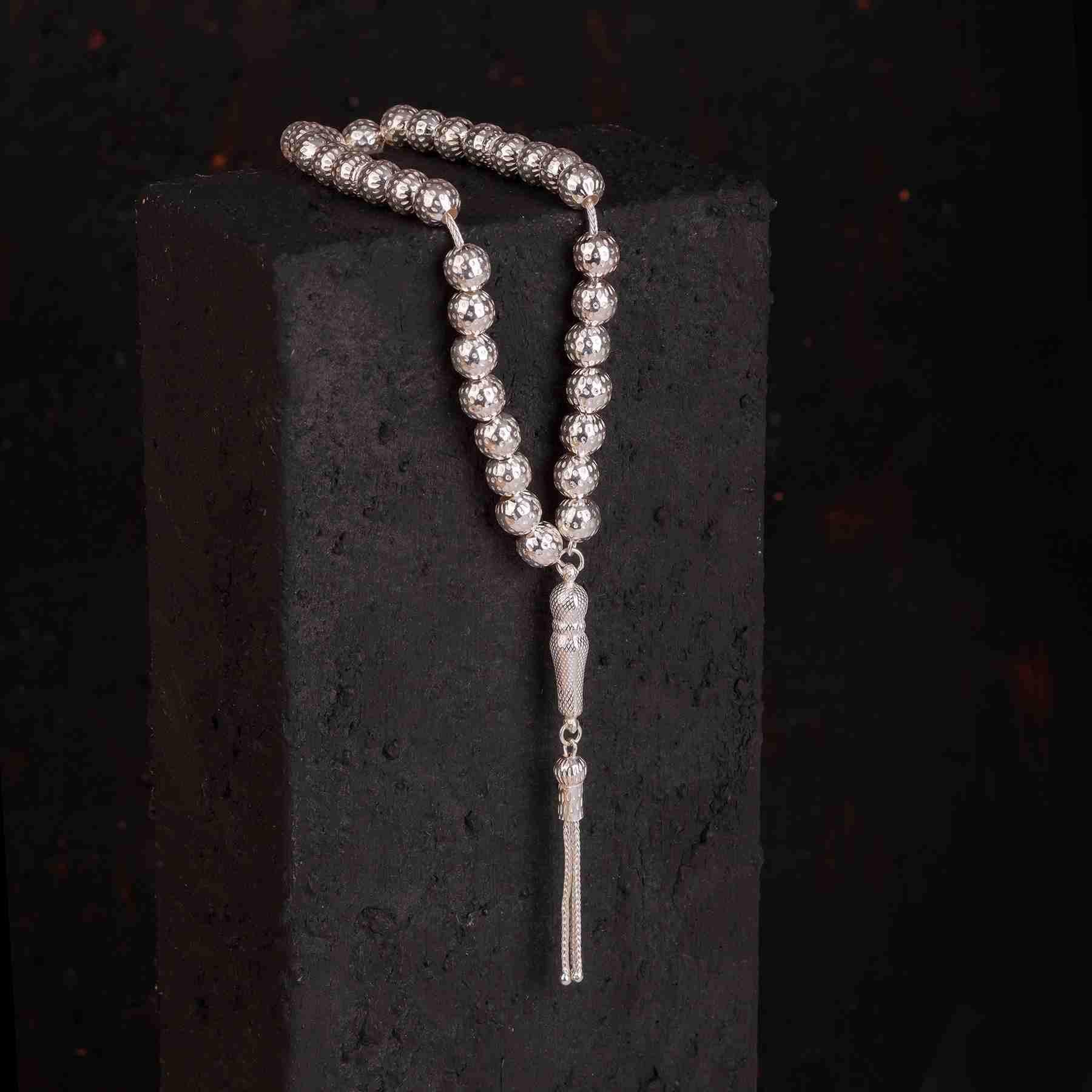 Ve Tesbih Dot Model Sterling Silver Prayer Beads 1