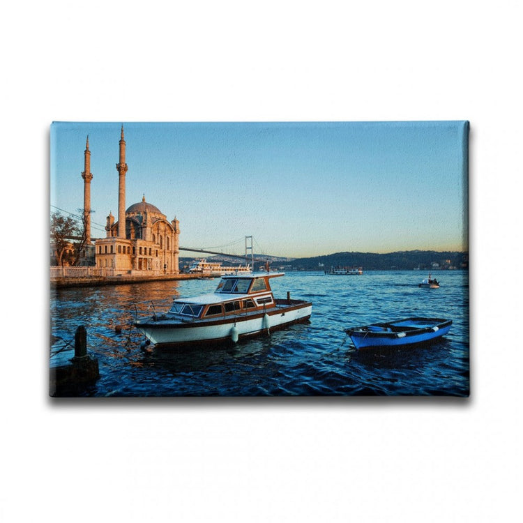 Ve Tesbih Istanbul Ortakoy Canvas Painting 1