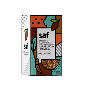 Saf Nutrition Granola with Pure Cocoa and Carob 250g 