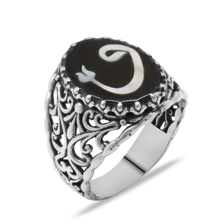 Handcrafted 925 Sterling Silver Ring 'و' Motif 