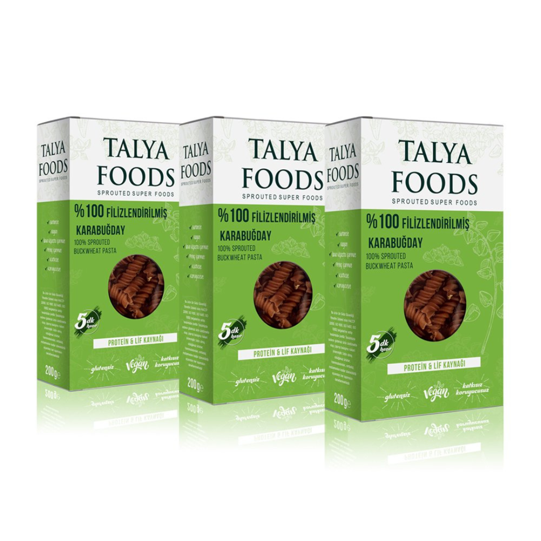 Talya Foods Buckwheat Pasta Set of 3