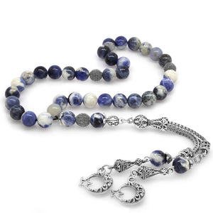 Sodalite Natural Stone Prayer Beads