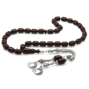 Rosary with Star and Crescent Tassels