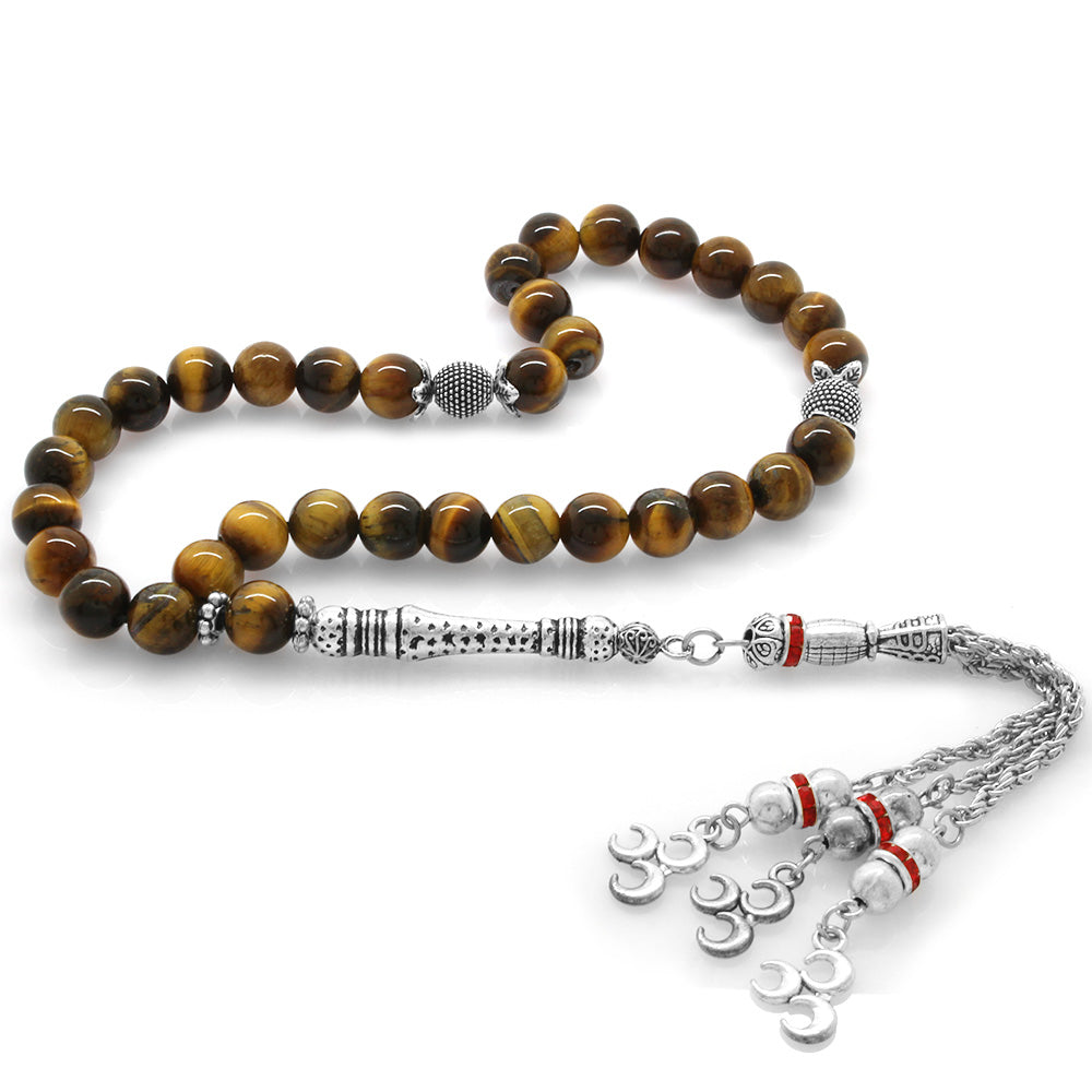 Tiger Eye Stone Prayer Beads