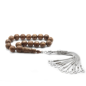 Palm Tree Efe Rosary with Tarnish Resistant Tassels