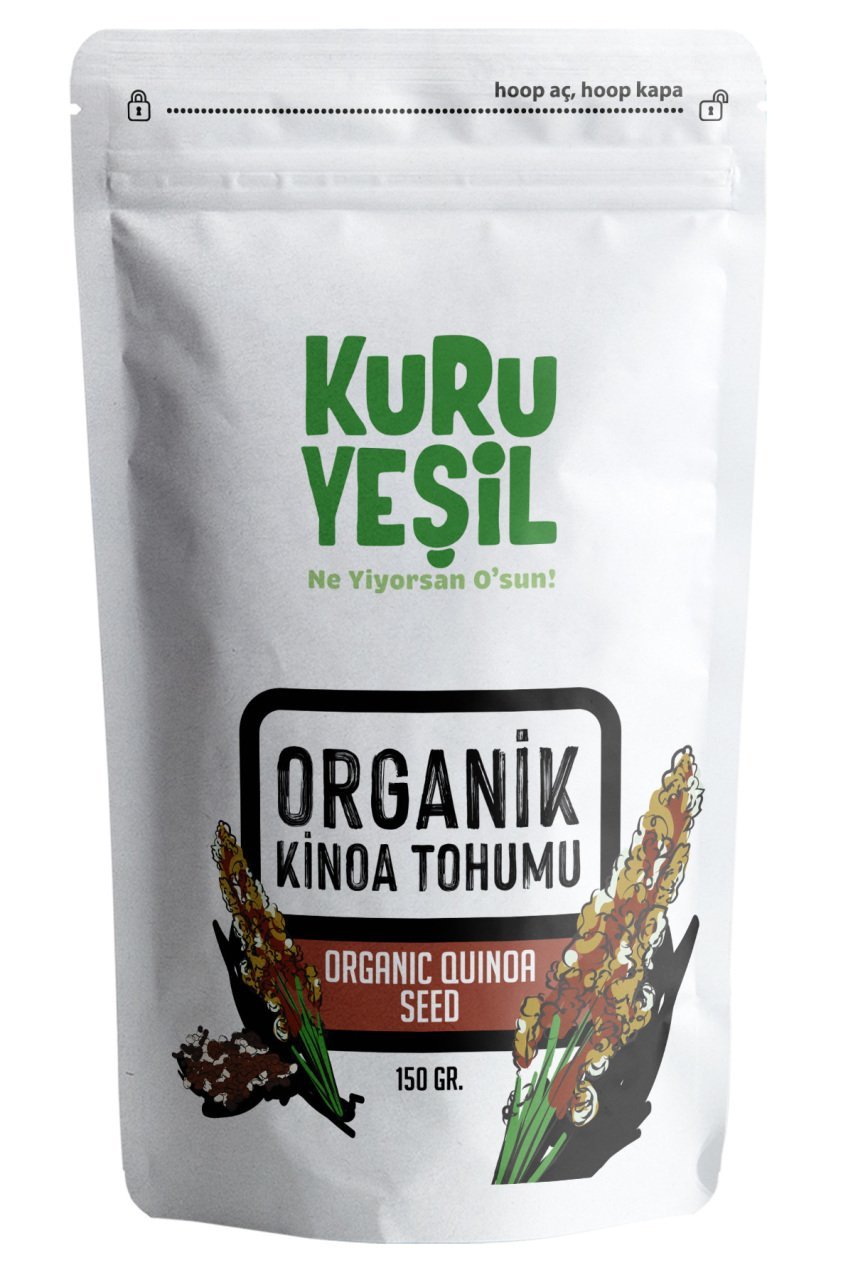 kuru yeşil organic quinoa seed 150g  1