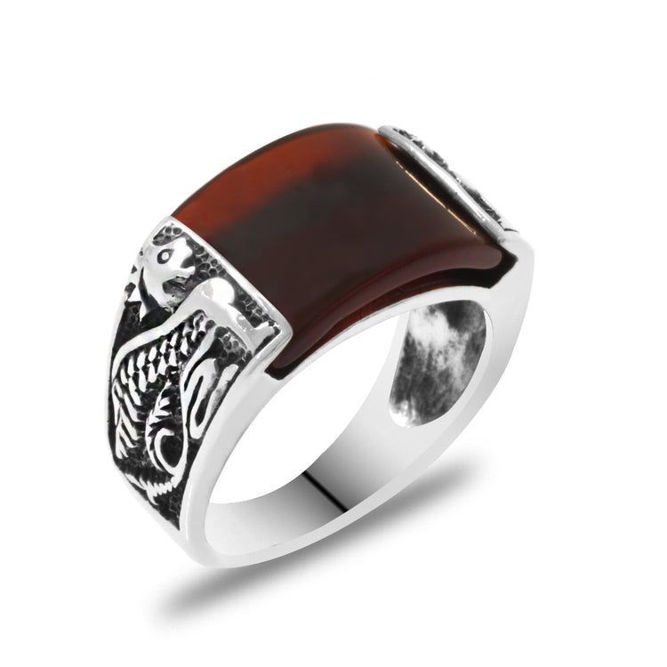 Dragon 925 Sterling Silver Men's Ring