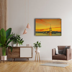 Ve Tesbih Maiden's Tower Canvas Painting 4