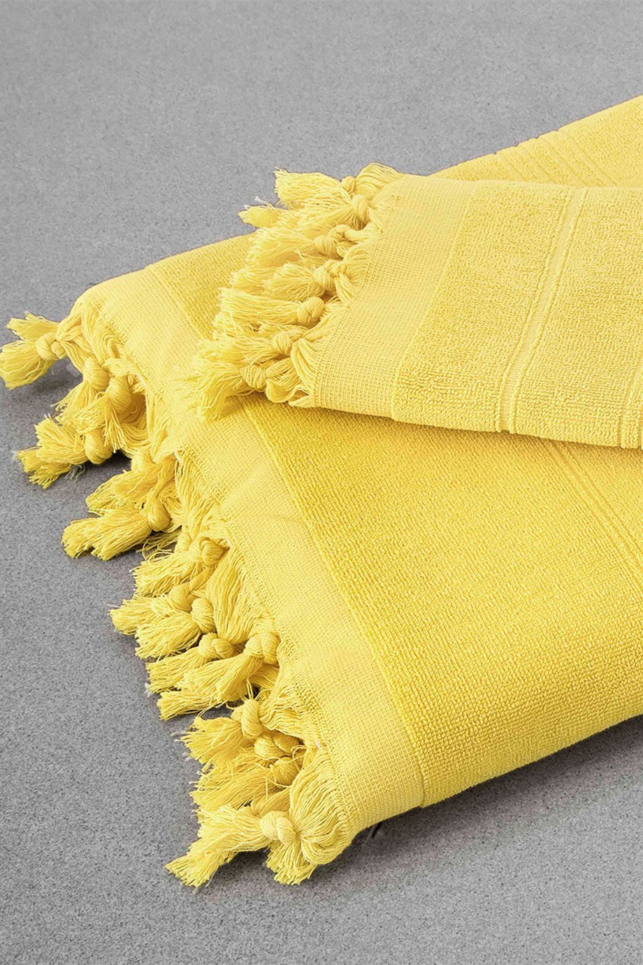 DENIZLI CONCEPT Monaco 2-pack Towel Peshkir Yellow 40x95