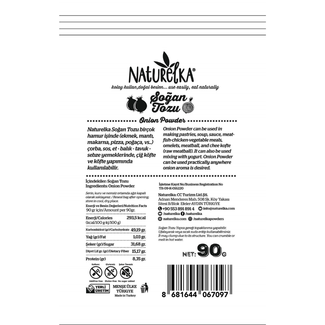 Naturelka Onion Powder 90g 2