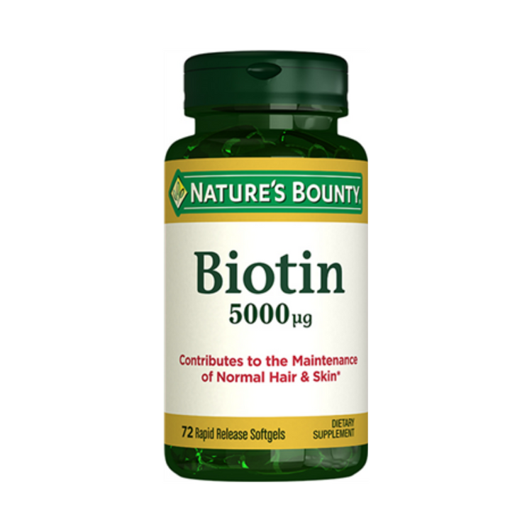 Nature's Bounty Biotin 5000 mcg 