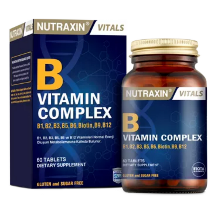 Nutraxin B Complex Vitamin Tablets