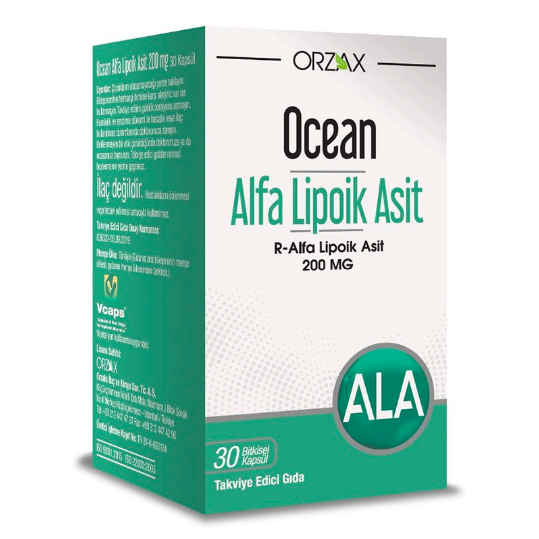 Orzax Alpha Lipoic Acid 30 kapsul