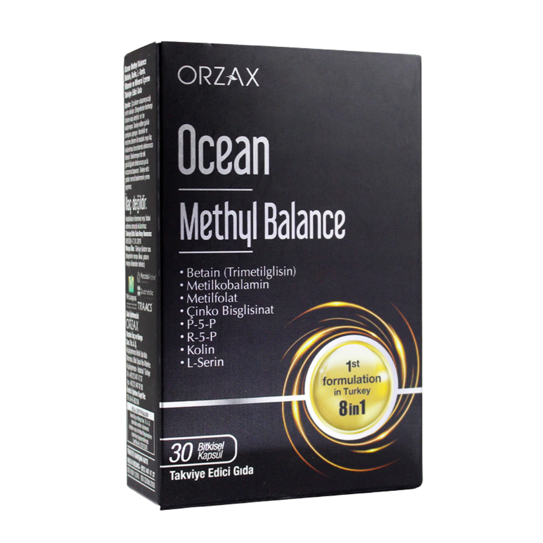 Orzax Methyl Balance 30 Capsules