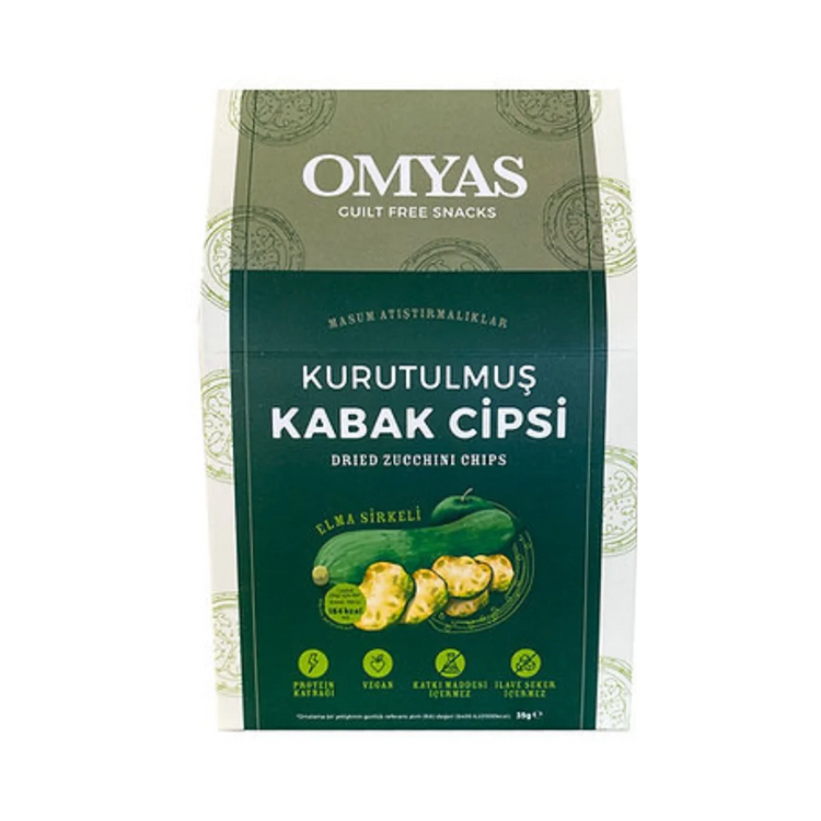 Omyas Dried Pumpkin Chips with Apple Vinegar 35g