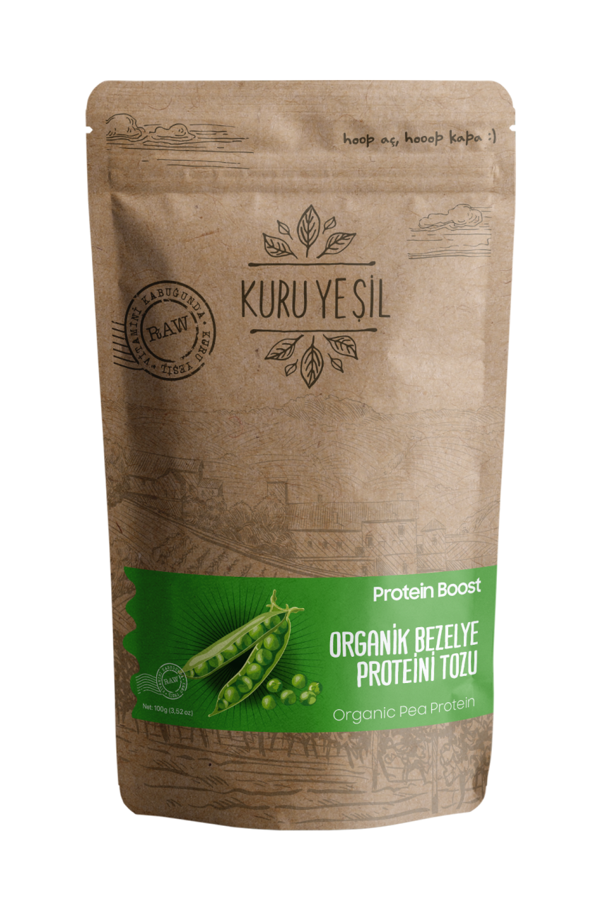 kuru yeşil pea protein powder 100g 1