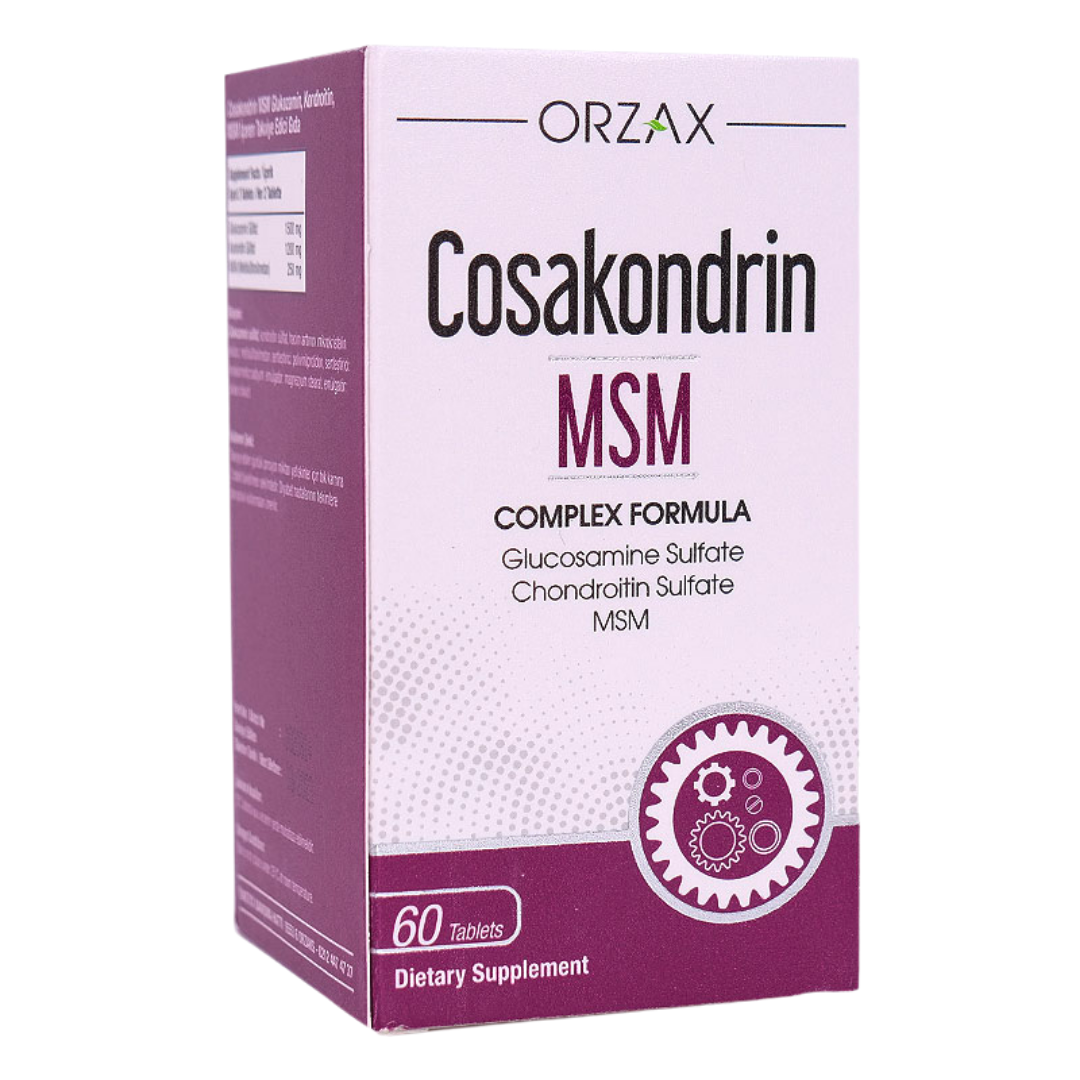 Orzax Cosachondrin MSM Tablet 60 tab;ets