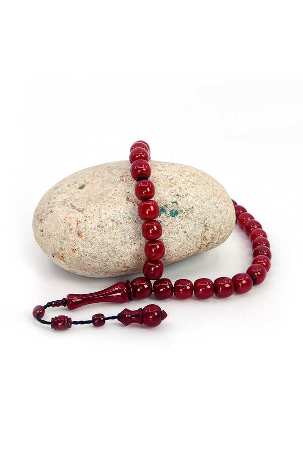Ve Tesbih Ottoman Amber Prayer Beads 1