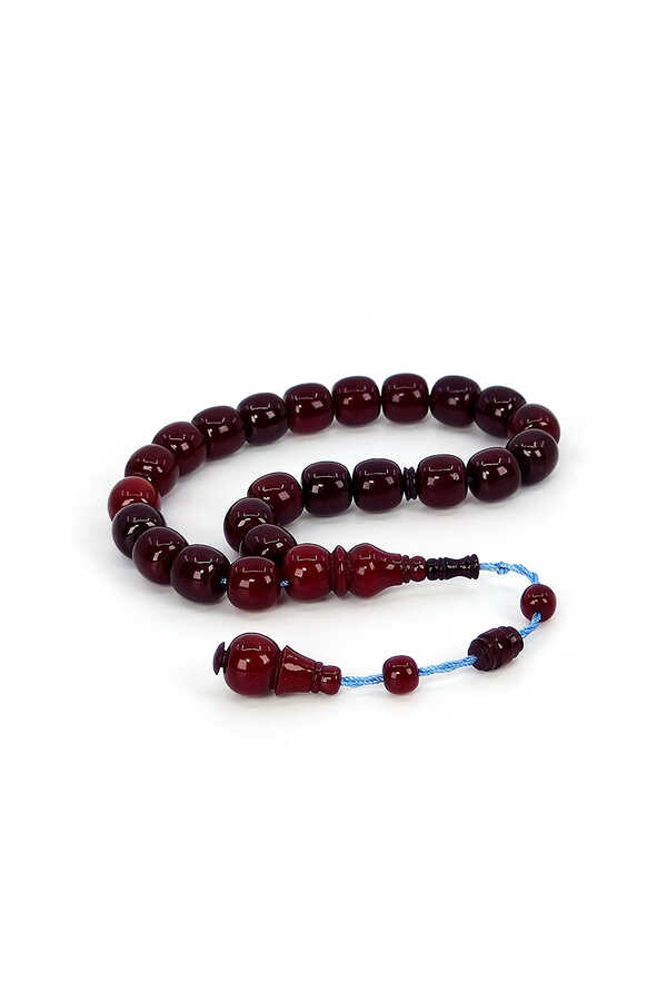 Ve Tesbih Ottoman Capsule Cut Amber Prayer Beads 1