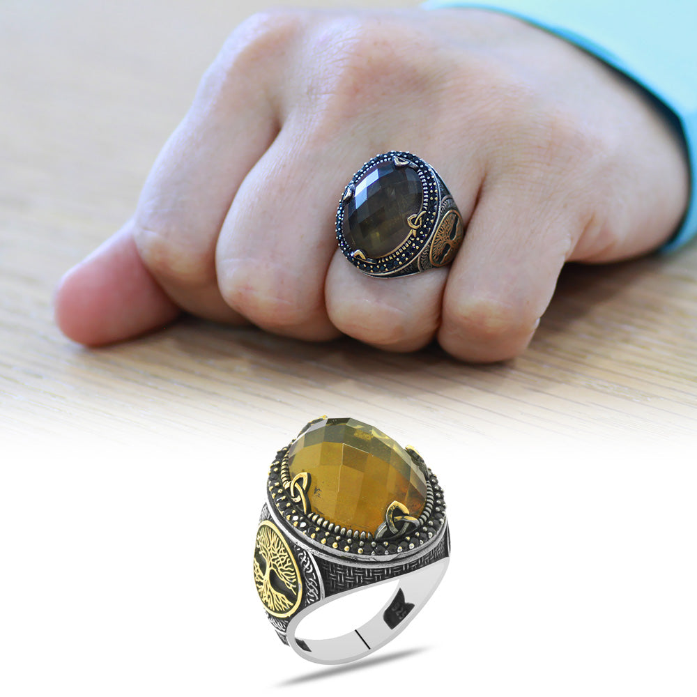  925 Sterling Silver Men's Ring