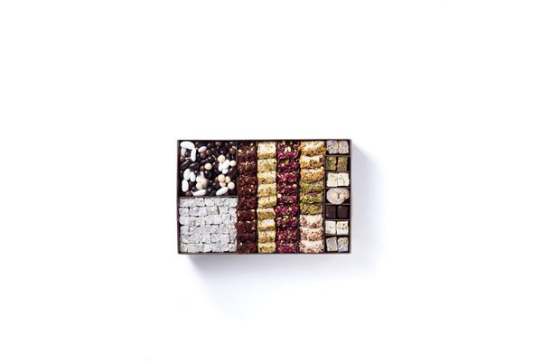 gift luxury mixed turkish delight in a special box 1200g 2