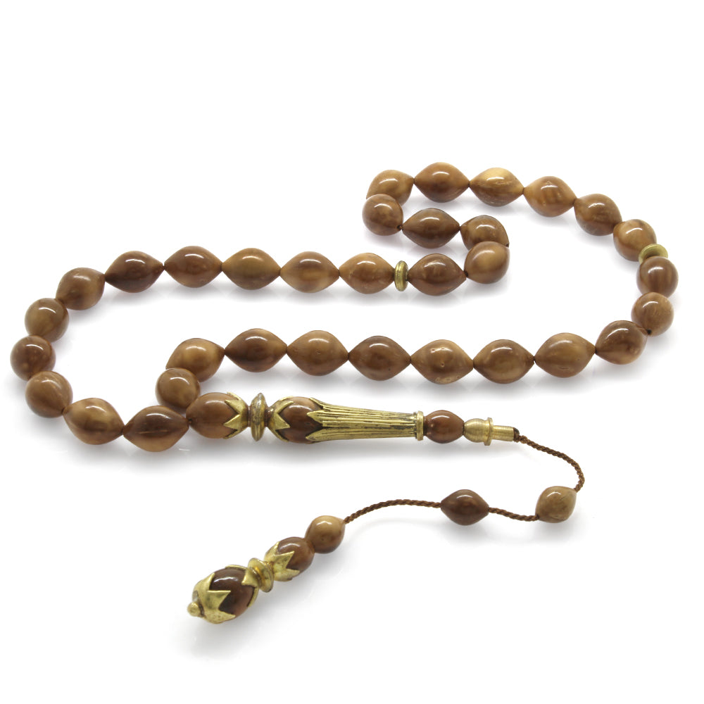 Brass-Kuka Imprinted  Kuka Prayer Beads