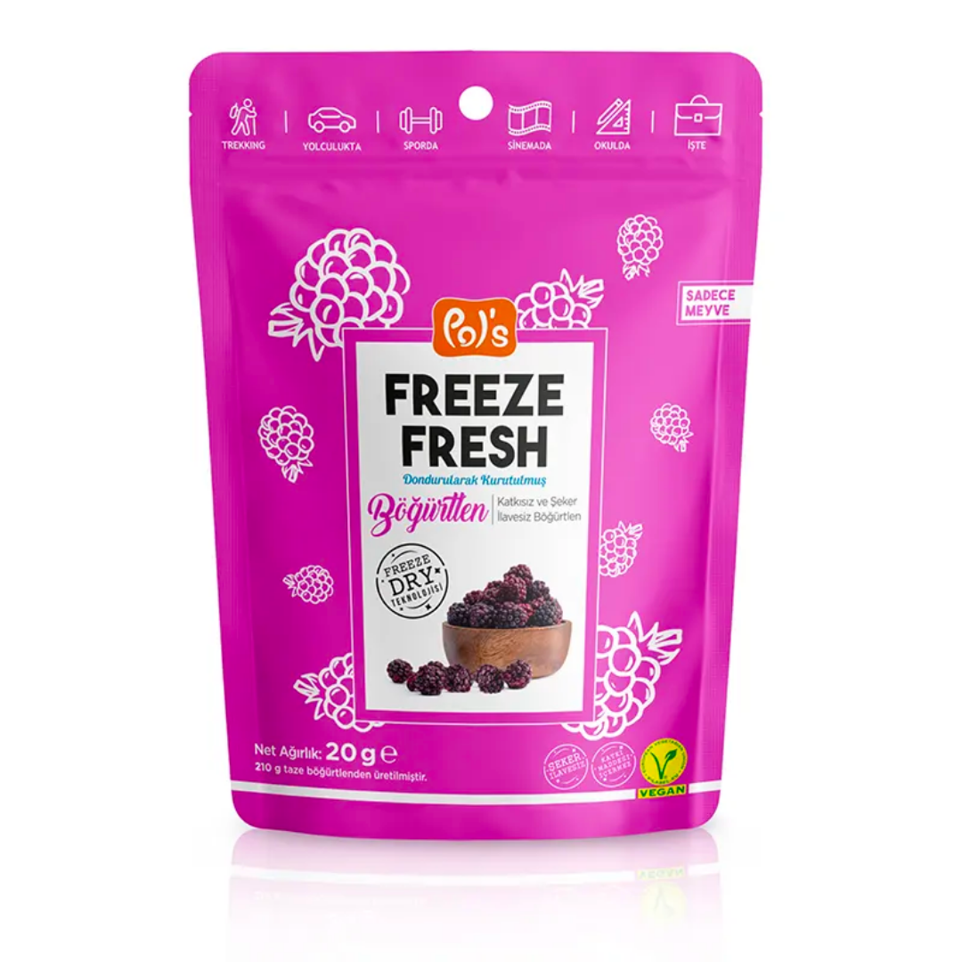 Pol's Fresh Freeze Dried Blackberries