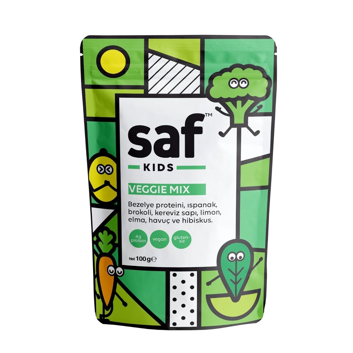 Saf Nutrition Kids Veggie Mix 100g 