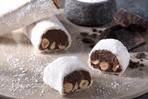 Meşhur Safranbolu Lokumcusu wrapped with chocolate hazelnut 1