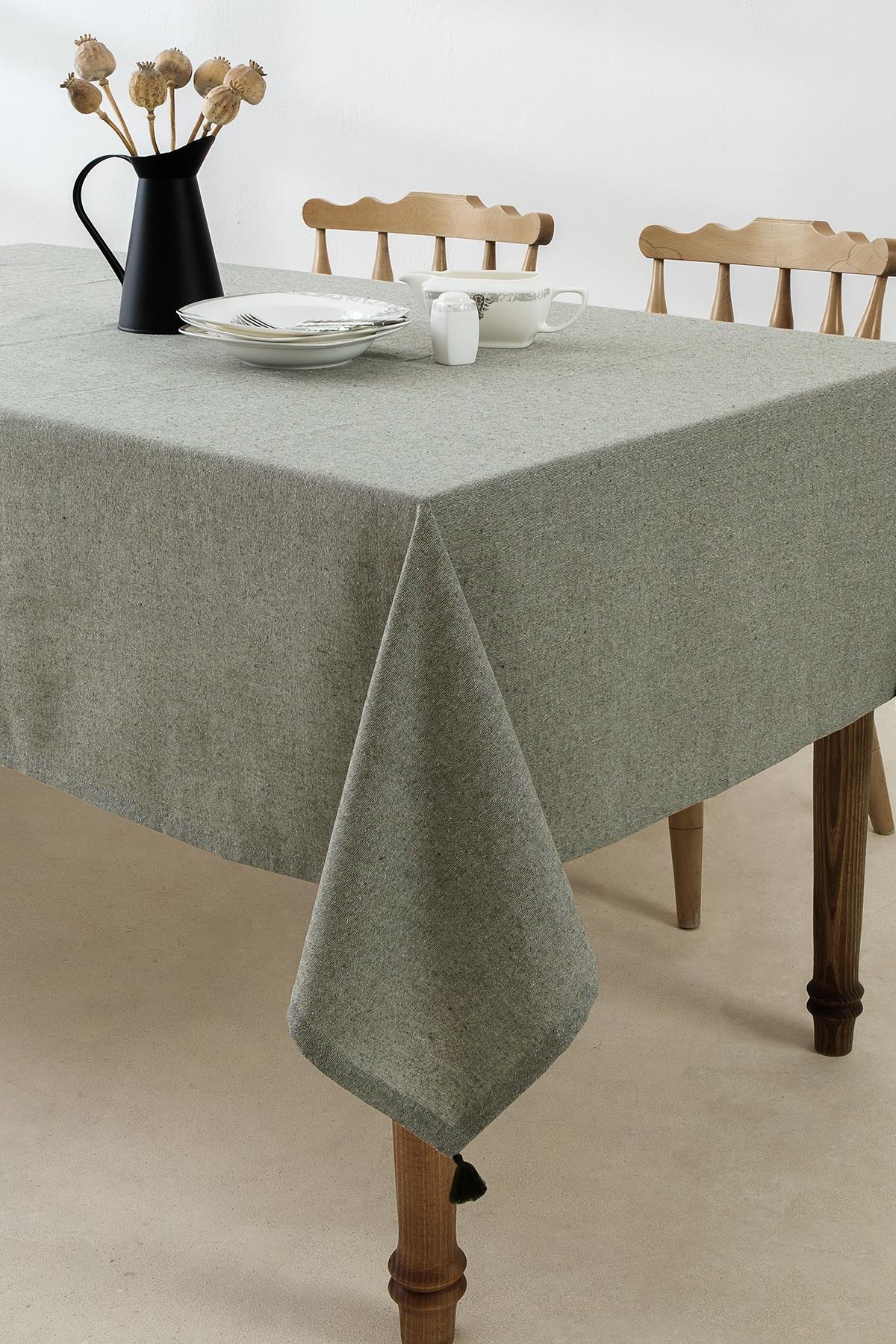 DENIZLI CONCEPT Selendi Green Tablecloth