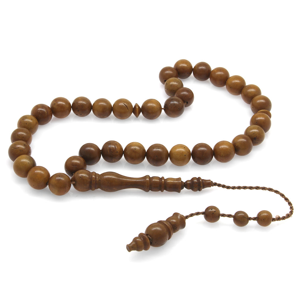 Systematic Light Color Sphere Cut Kuka Prayer Beads