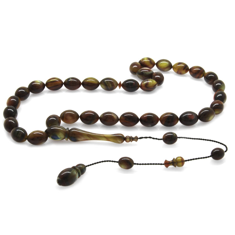 Pearlescent Multicolored Colorful Katalin Prayer Beads