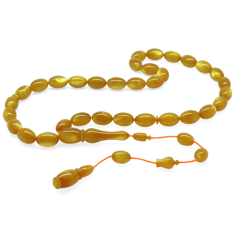 Pearlescent Yellow Colorful Katalin Prayer Beads