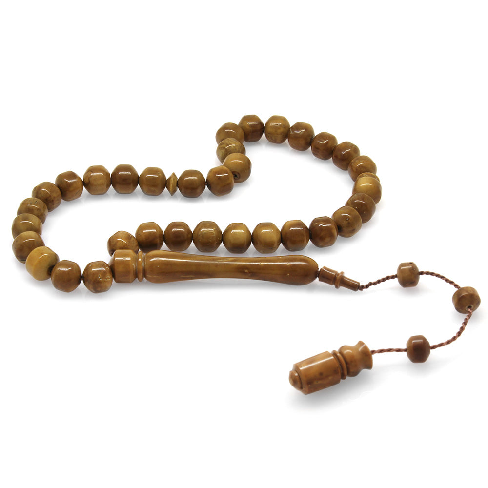 Basic Capsule Cut Brown Kuka Rosary with System