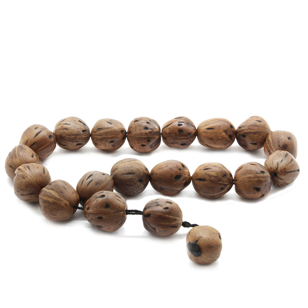 Systematic Brown Color Scented Oath Wood Efe Prayer Beads