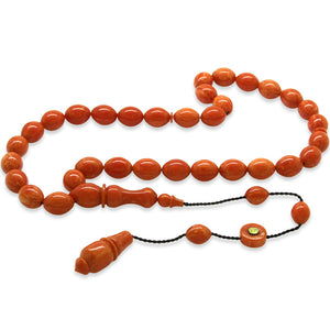 Systematic Barley Cut Dried Rose Katalin Prayer Beads