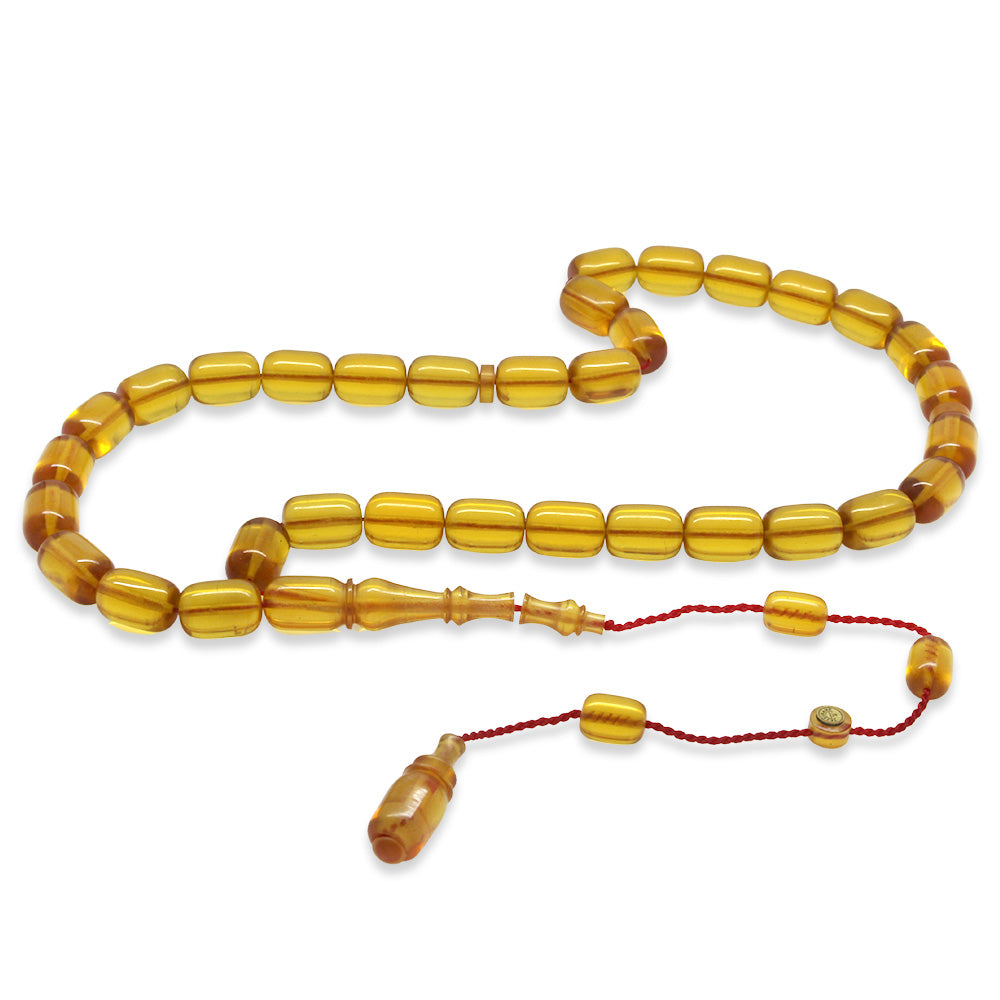 yellow Katalin Prayer Beads