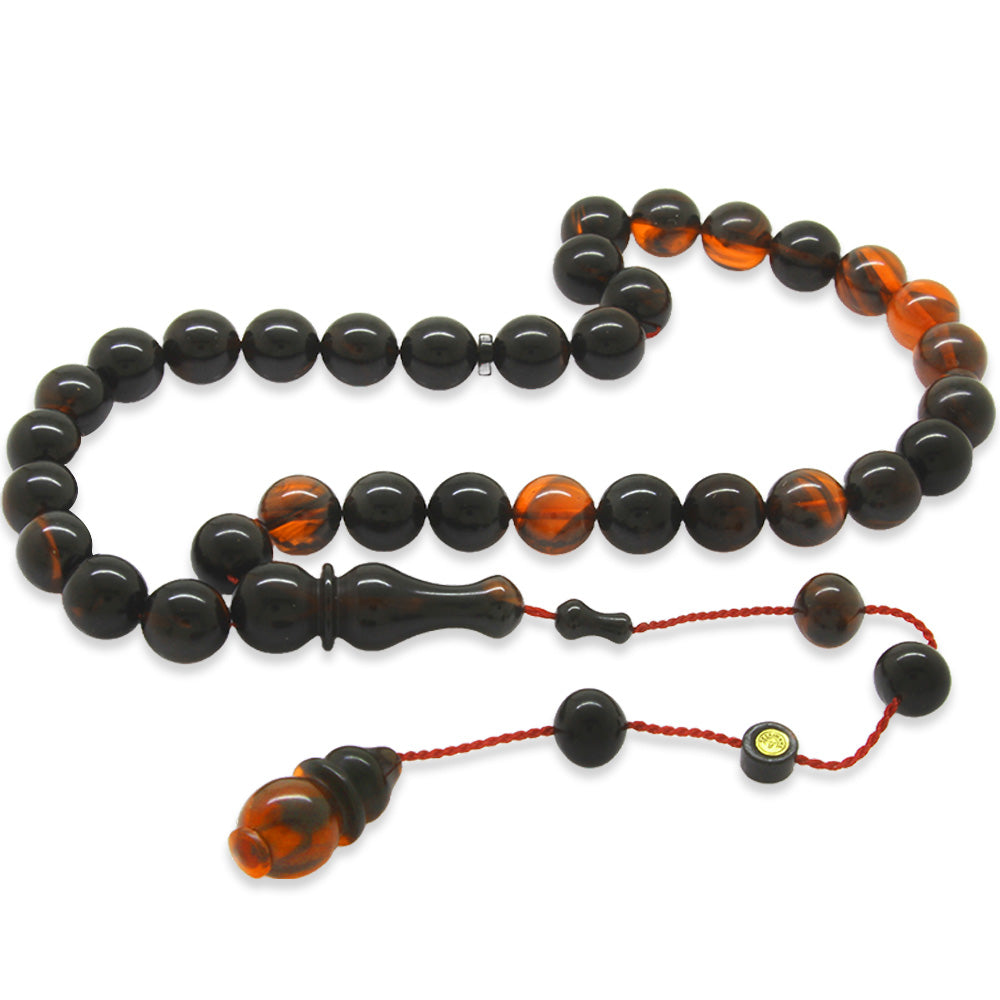 Sphere Cut Bala-Black Katalin Prayer Beads